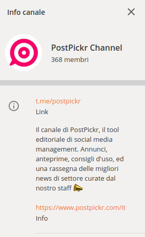 canale telegram di qualità