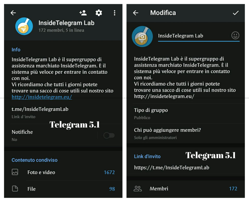 Telegram 5.2 pannello admin gruppi-1