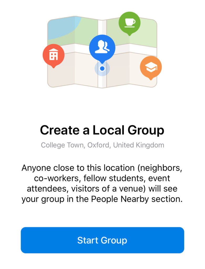 telegram 5.8 per android e ios crea gruppo locale