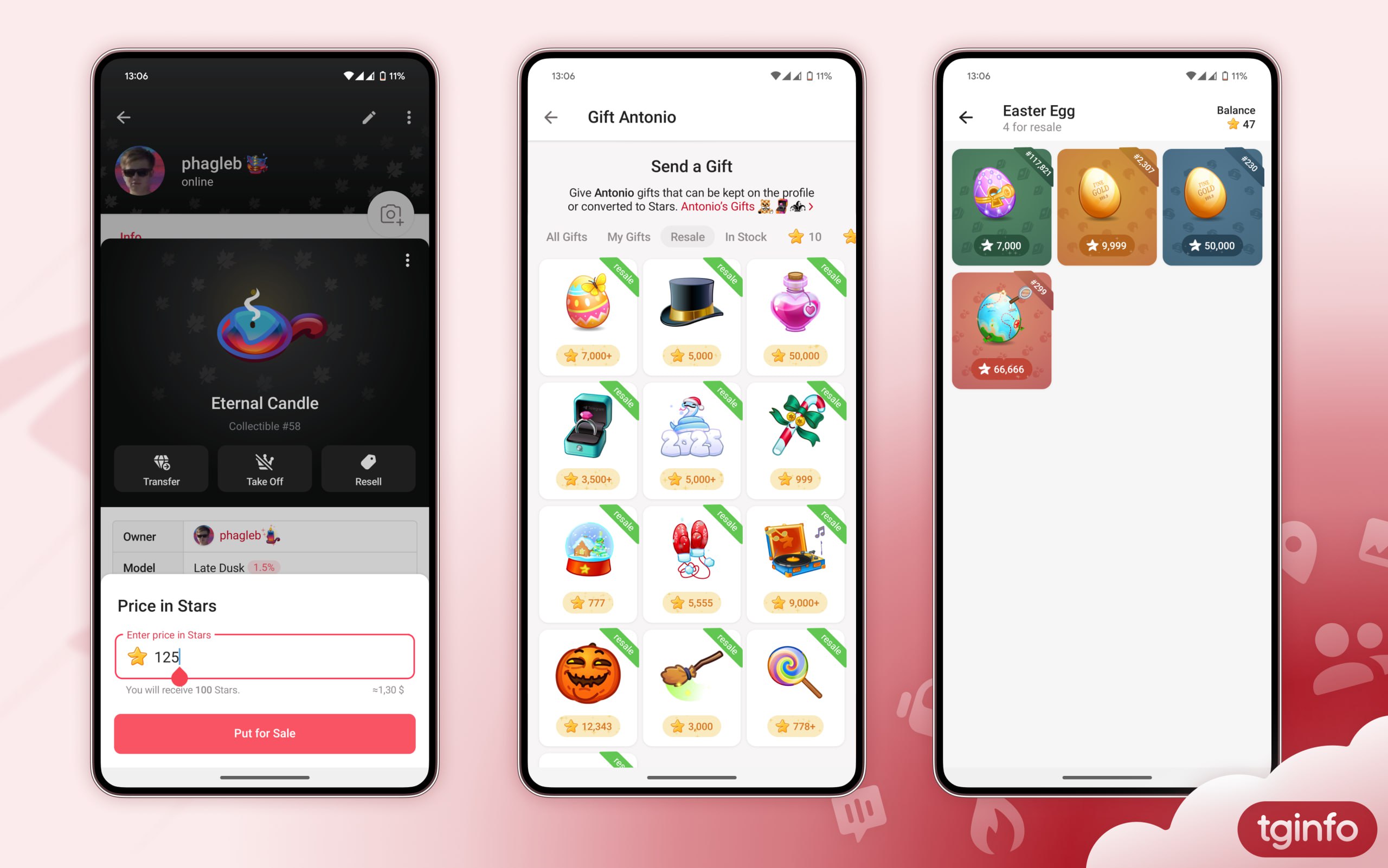 Rivendita Regali da collezione su Telegram