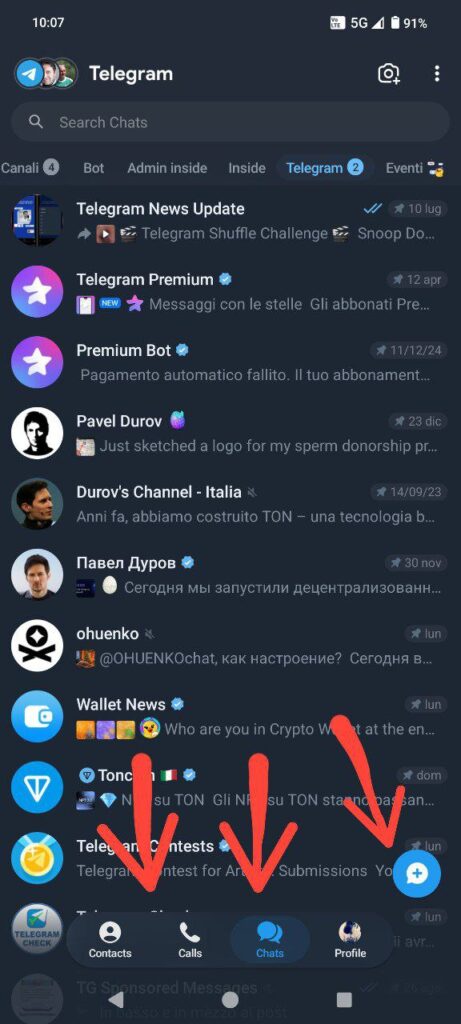 Telegram per Android si rifà il look