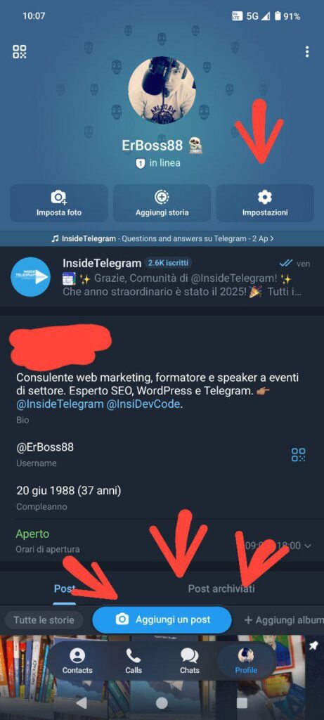 Telegram per Android si rifà il look